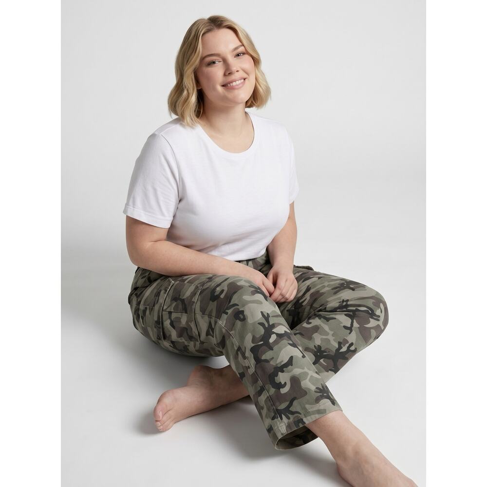 Altar’d State Camo Wide Leg Utility Pants XL NWT - Picture 9 of 9